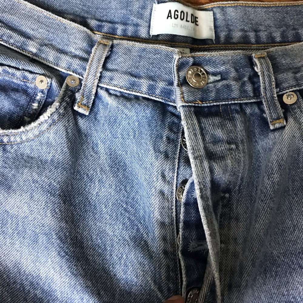 AGOLDE 90’s Distressed Jeans - Picture 5 of 13